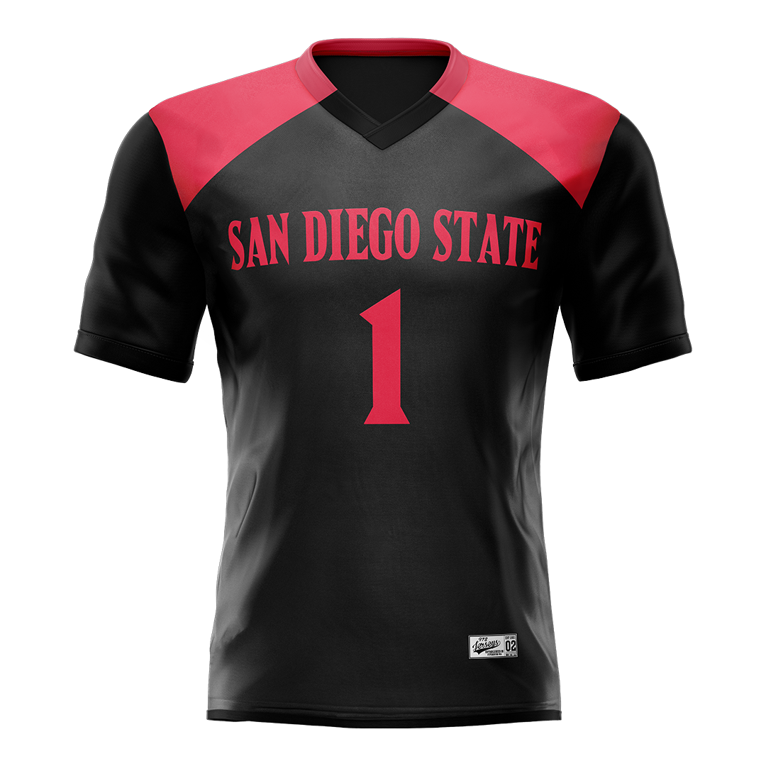 SDSU Black Lacrosse Jersey - Lilah Turley