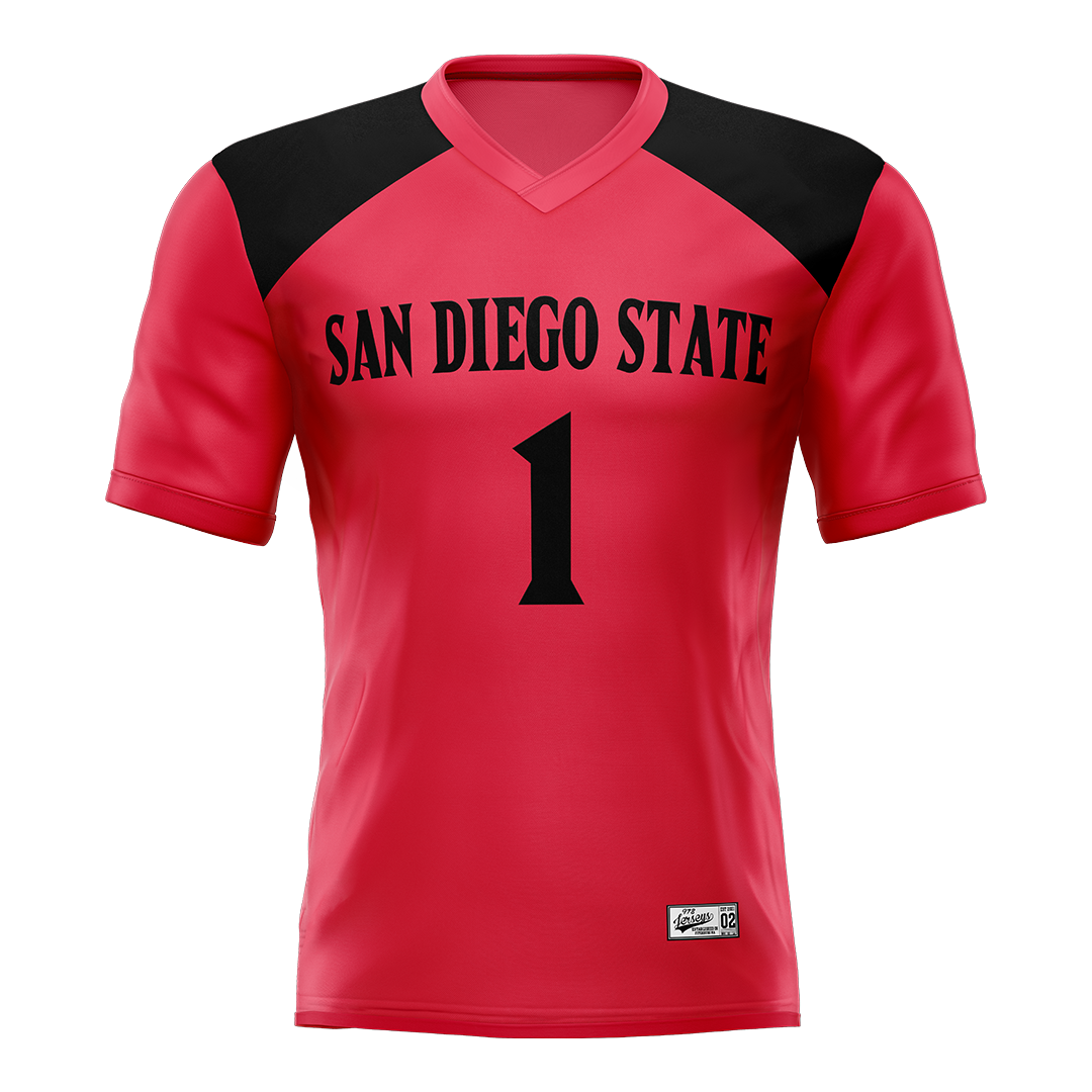 SDSU Red Lacrosse Jersey - Lilah Turley