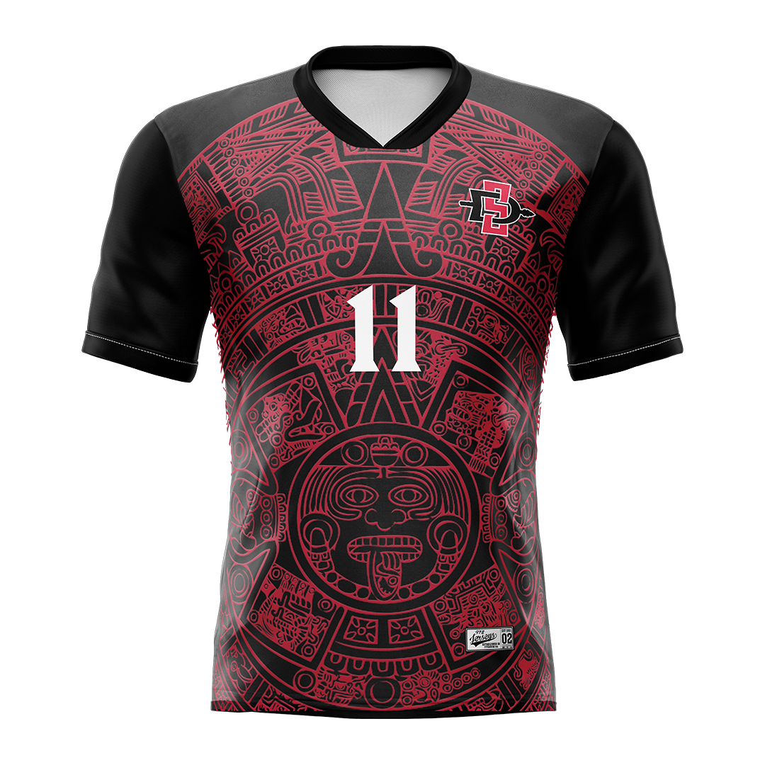 SDSU Black Soccer Jersey - Lleyton Imparato