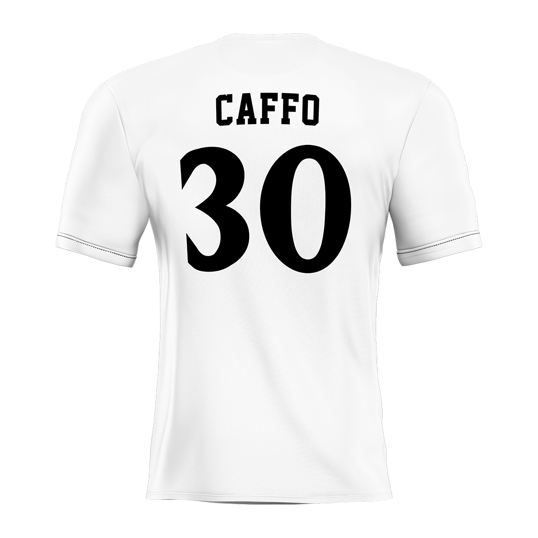 SDSU White Soccer Jersey - Lucas Caffo