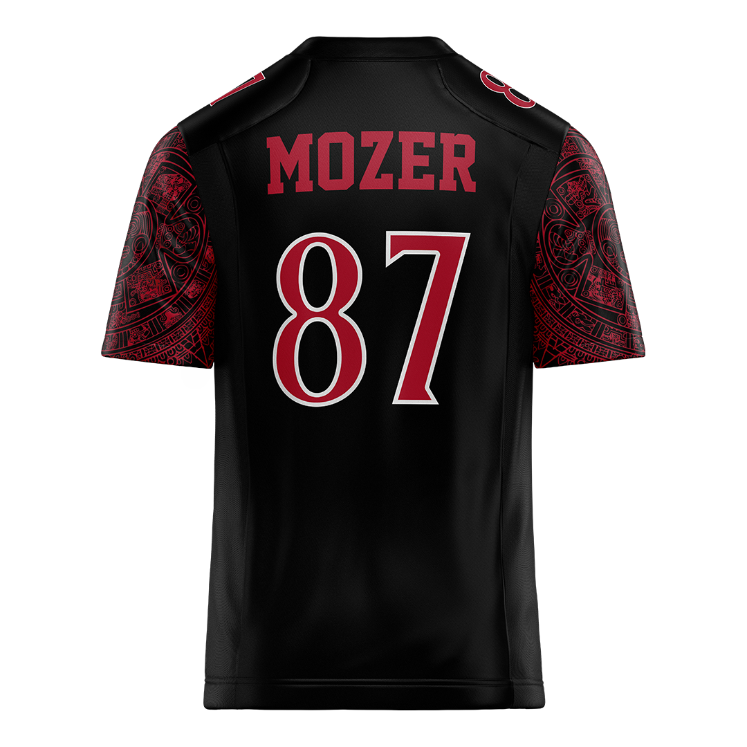 SDSU Black Football Jersey - Marcus Mozer