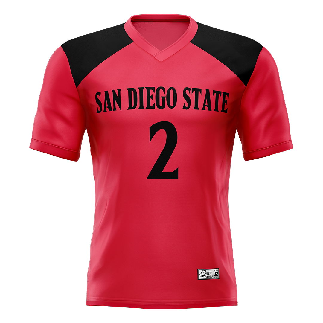 SDSU Red Lacrosse Jersey - Margot Lingo