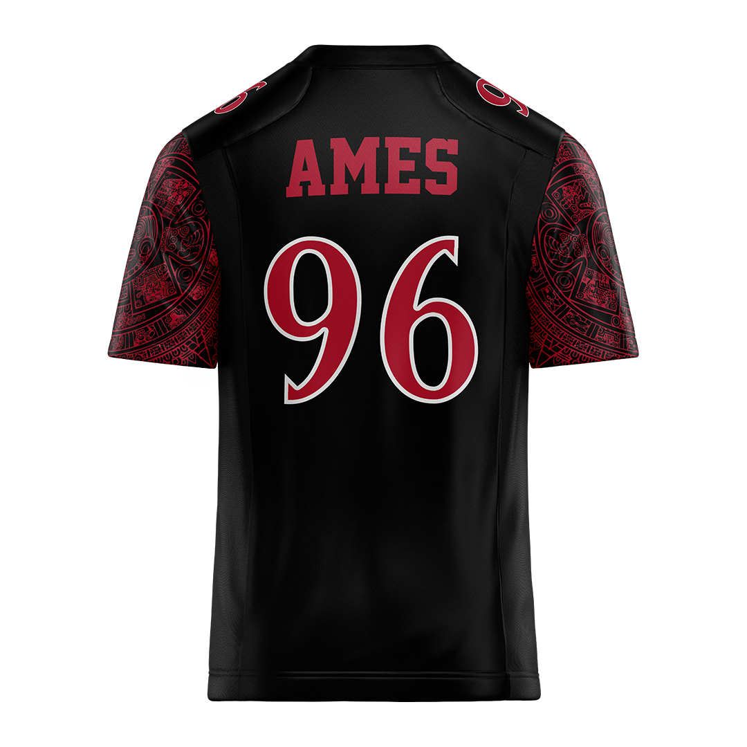 SDSU Black Football Jersey - Marlon Ames