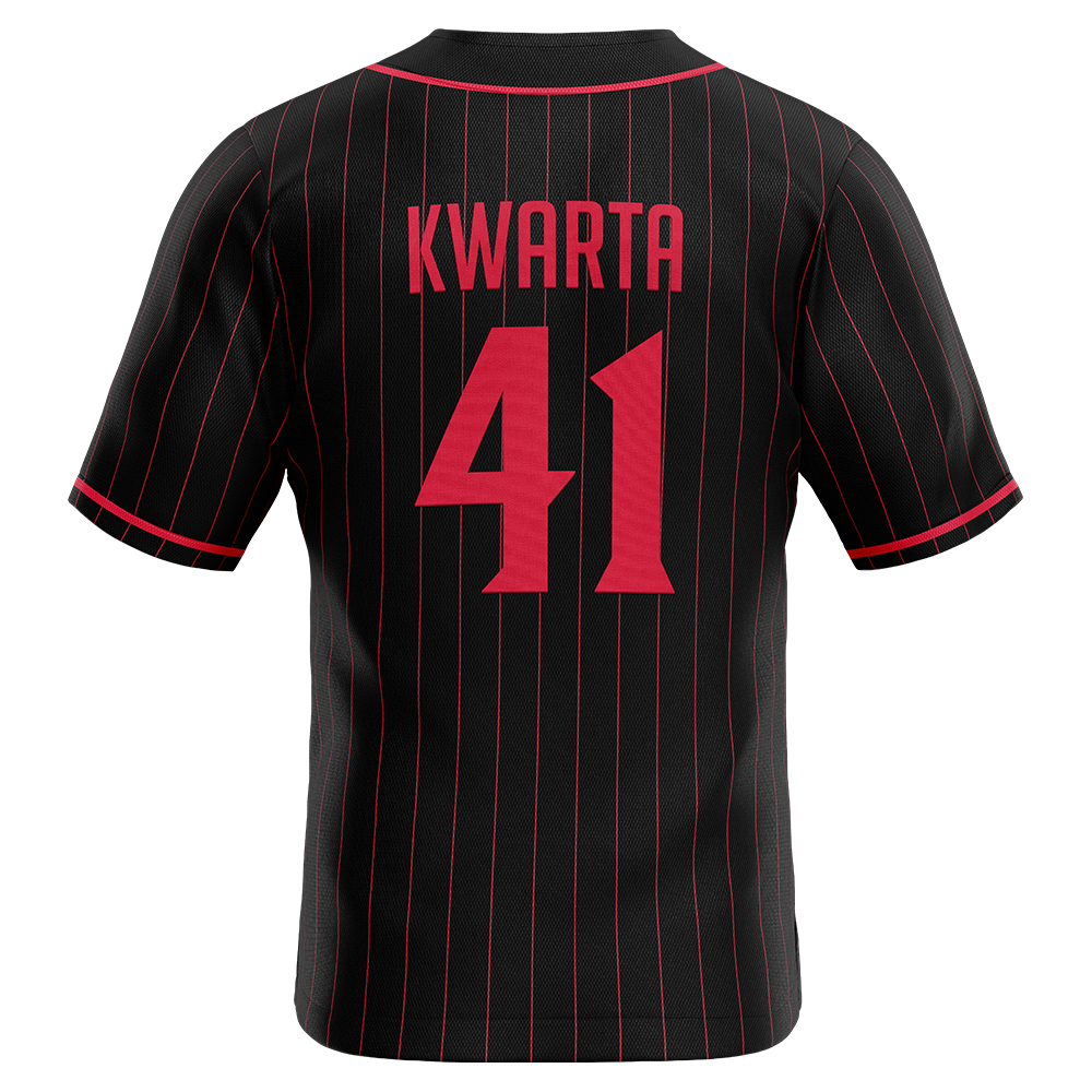 SDSU Black Softball Jersey - Mattison Kwarta