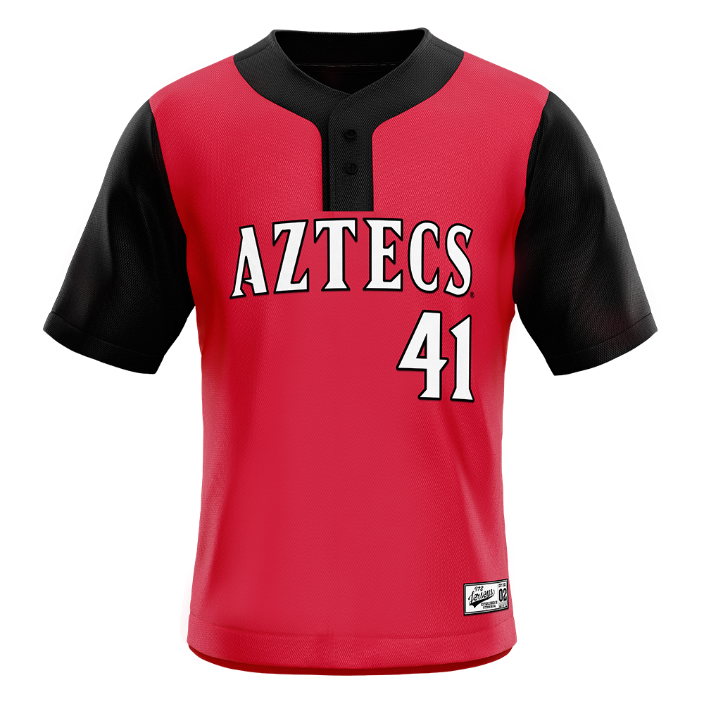 SDSU Red Softball Jersey - Mattison Kwarta