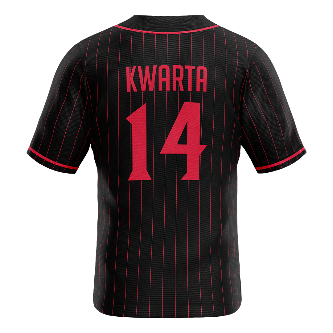 SDSU Black Softball Jersey - Mattison Kwarta