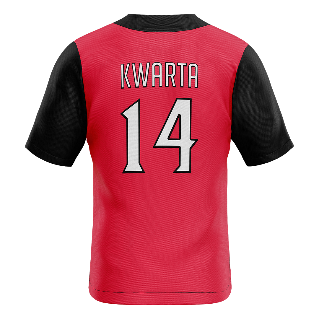 SDSU Red Softball Jersey - Mattison Kwarta