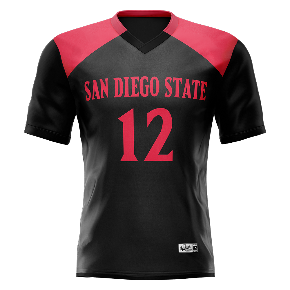 SDSU Black Lacrosse Jersey - Matty Meier