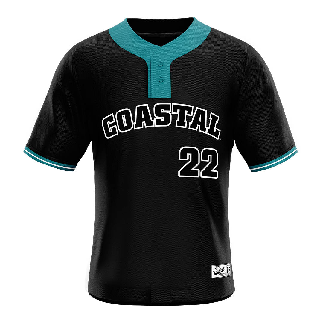 Coastal Carolina Black Softball Jersey - McKennah Metzger
