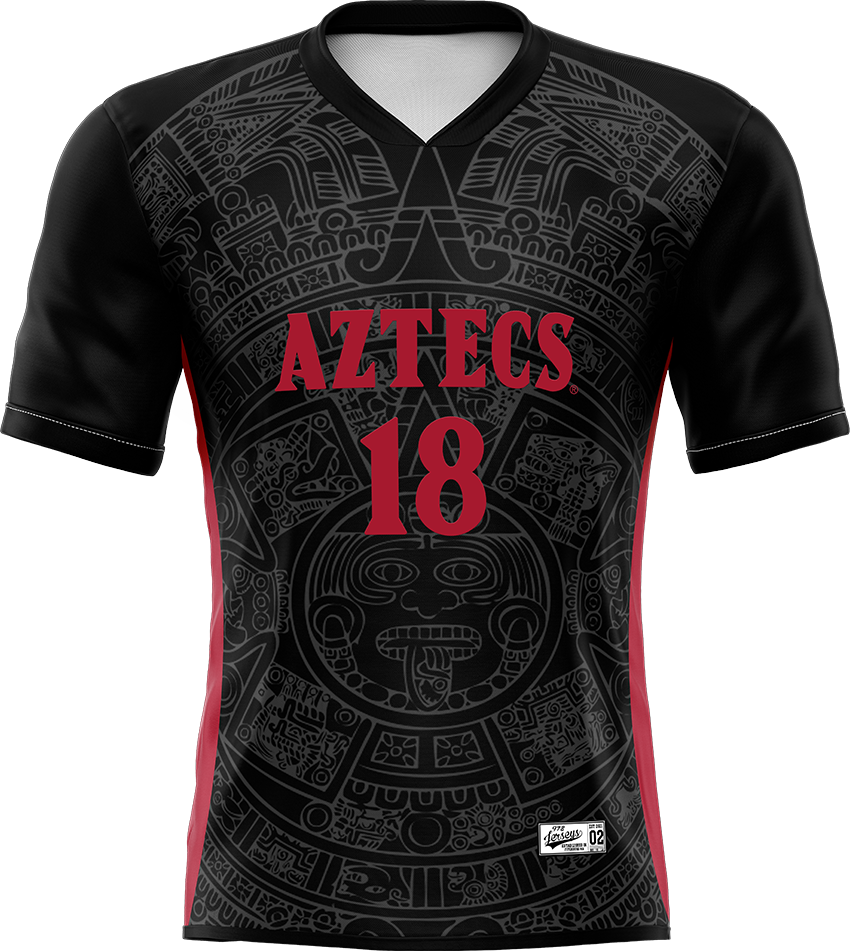 SDSU Black Soccer Jersey - Mia Dejohn