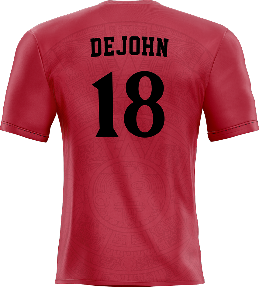 SDSU Red Soccer Jersey - Mia Dejohn