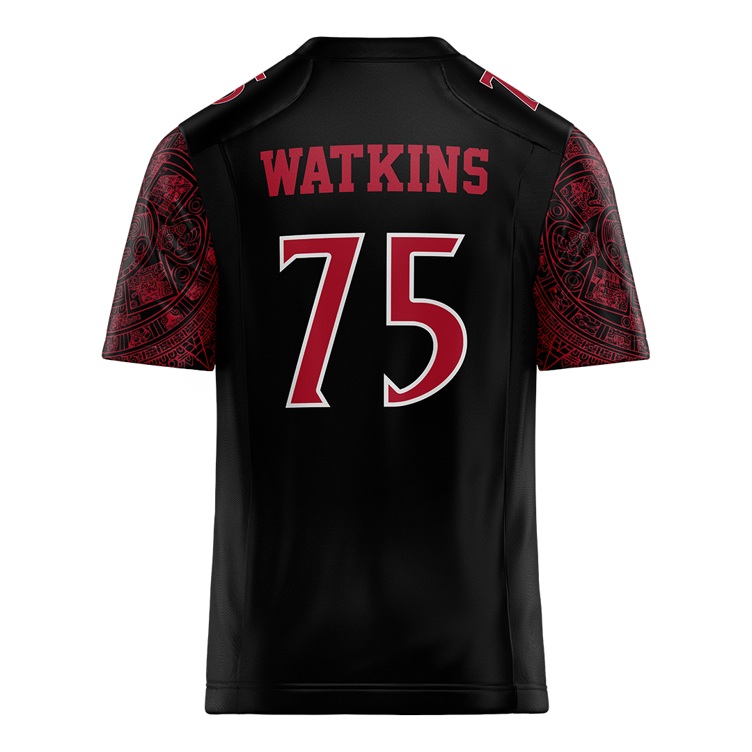 SDSU Black Football Jersey - Michael Watkins