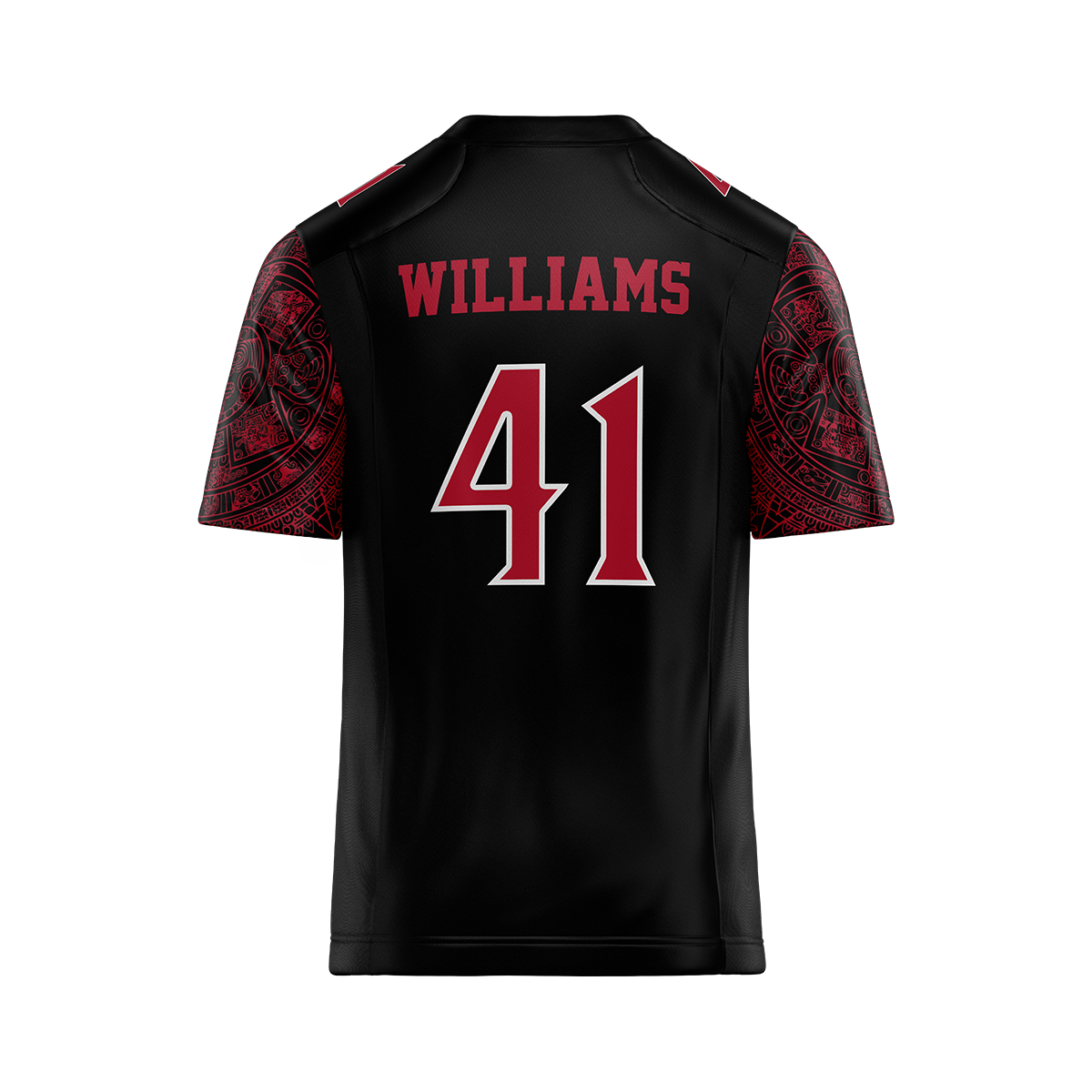 SDSU Black Football Jersey - Mister Williams