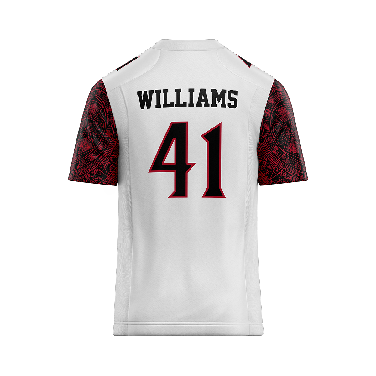 SDSU White Football Jersey - Mister Williams