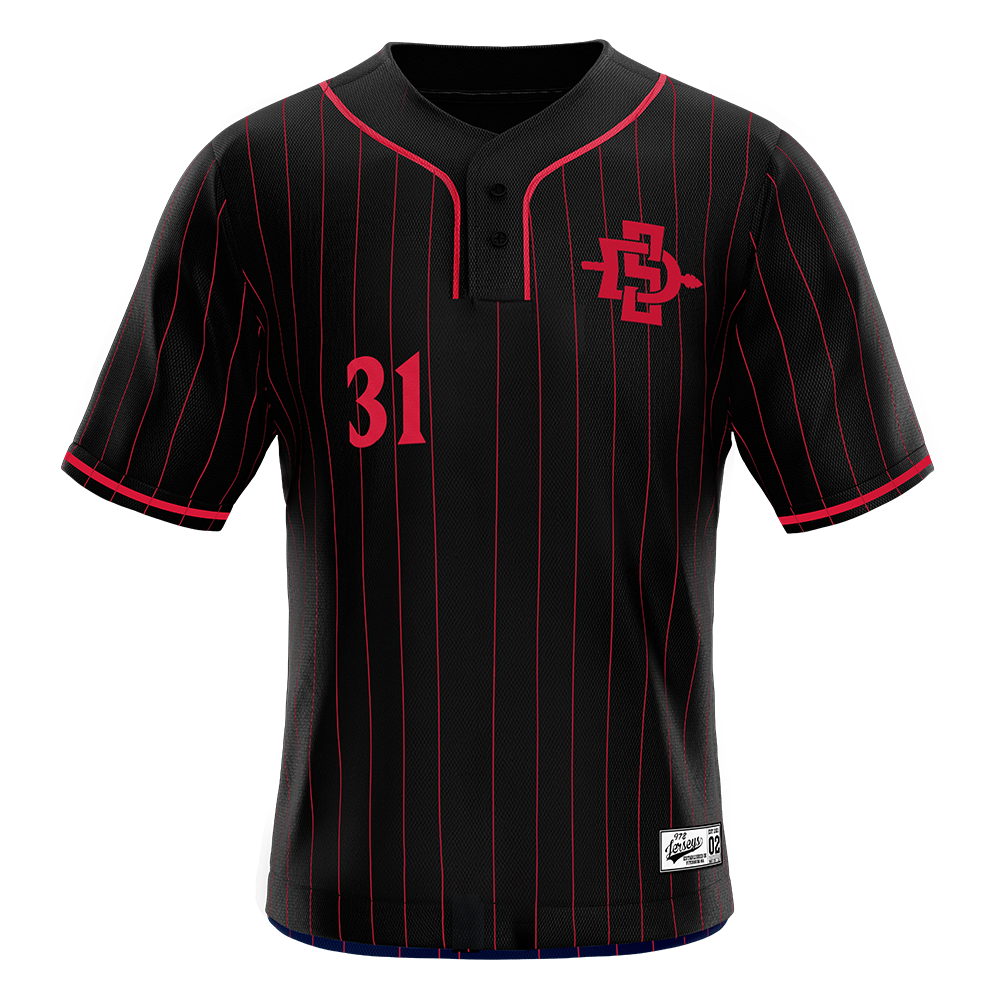 SDSU Black Softball Jersey - Olivia Gigante