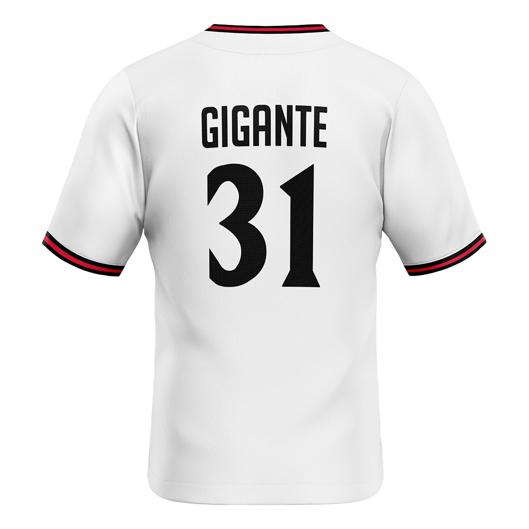 SDSU White Softball Jersey - Olivia Gigante