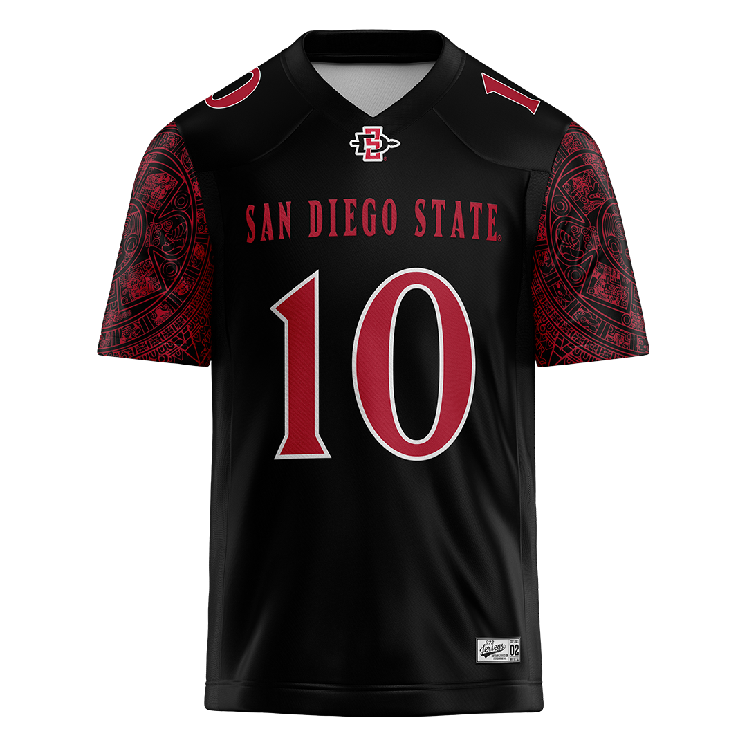 SDSU Black Football Jersey - Parker Threatt
