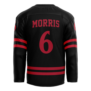 SDSU Black Hockey Jersey - Patrick Morris