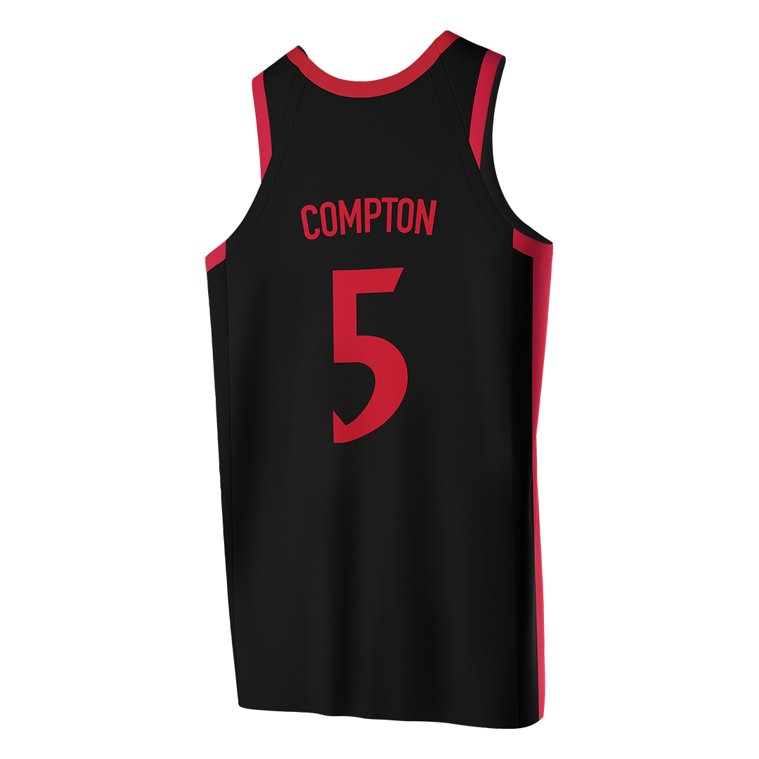 SDSU Black Basketball Jersey - Pharaoh Compton