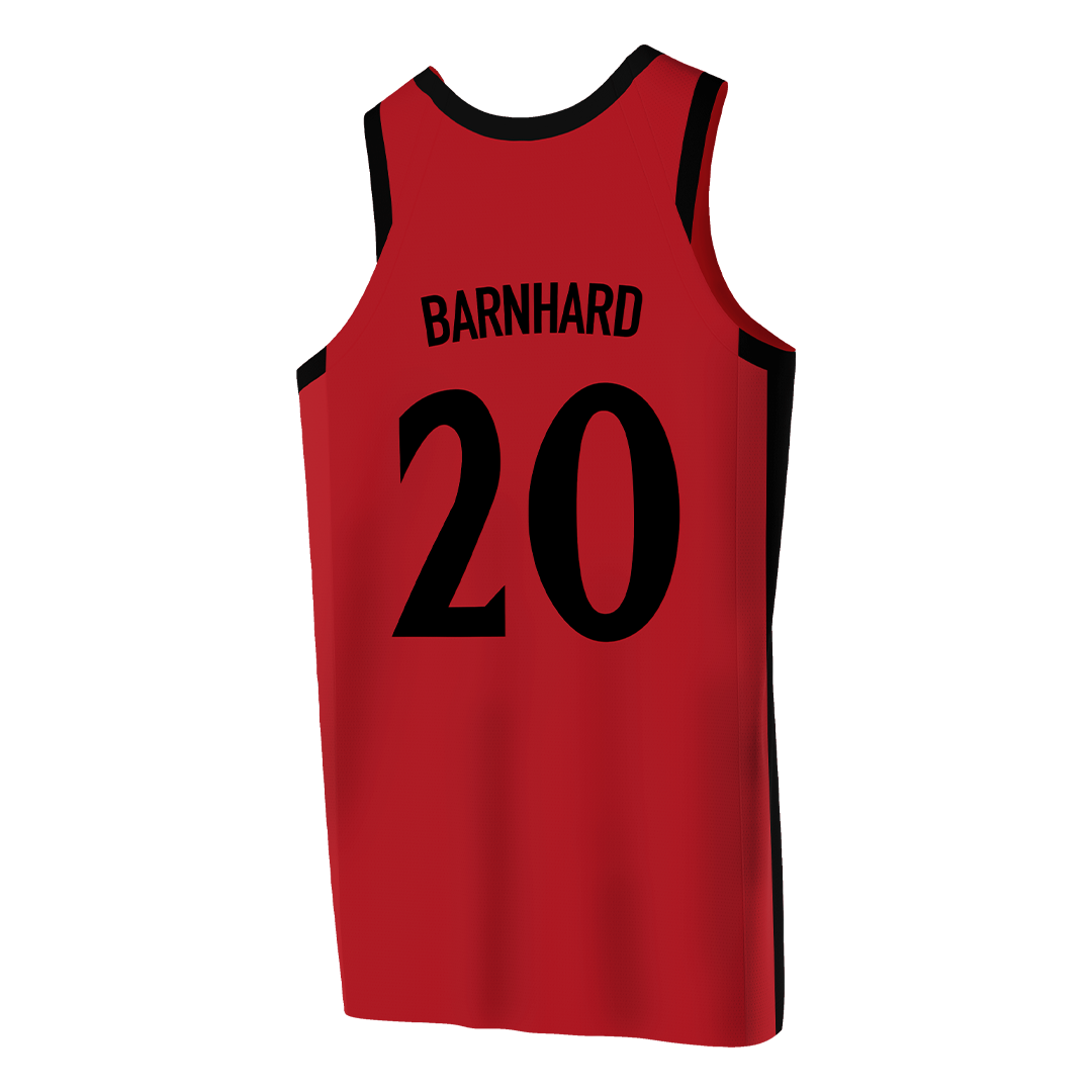 SDSU Red Basketball Jersey - Bailey Barnhard