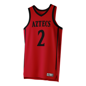 SDSU Red Basketball Jersey - Ellie Chen