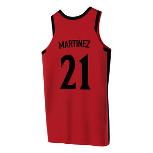 SDSU Red Basketball Jersey - Natalia Martinez