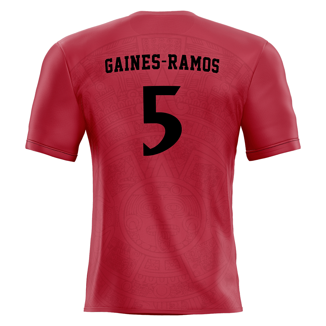 SDSU Red Soccer Jersey - Emma Gaines-Ramos