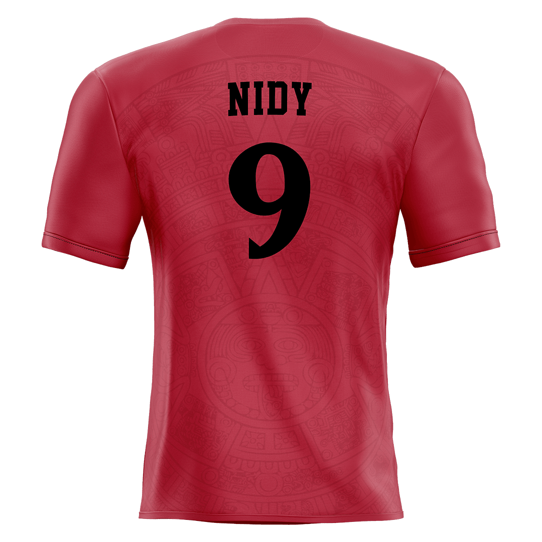 SDSU Red Soccer Jersey - Logan Nidy