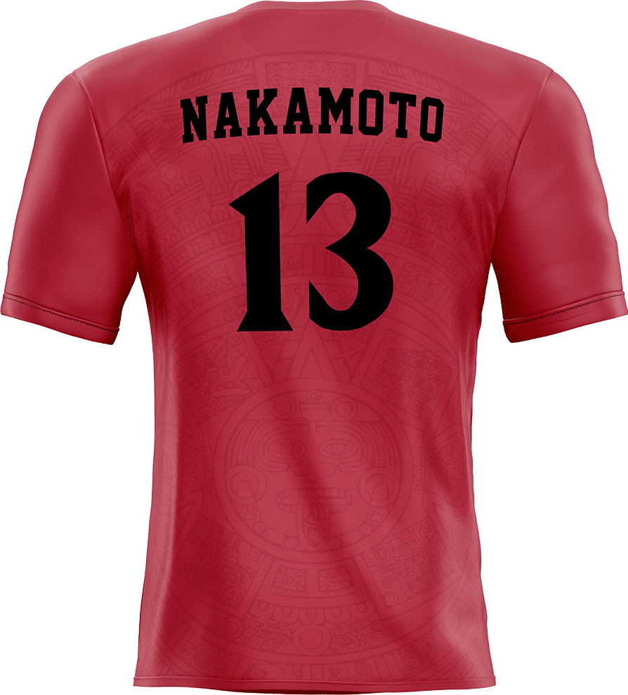 SDSU Red Soccer Jersey - Alexyz Nakamoto