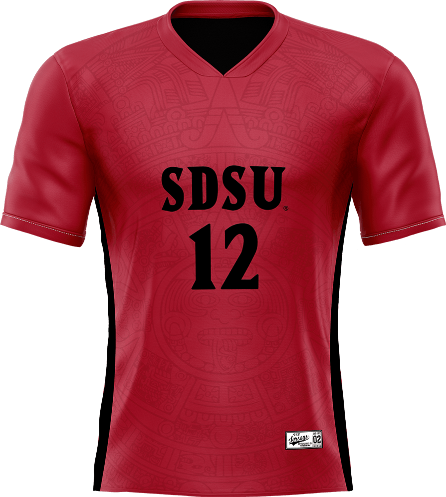 SDSU Red Soccer Jersey - Olivia Sekimoto