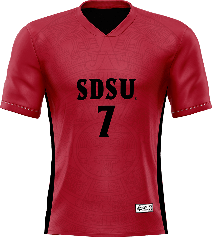 SDSU Red Soccer Jersey - Riley Gumm