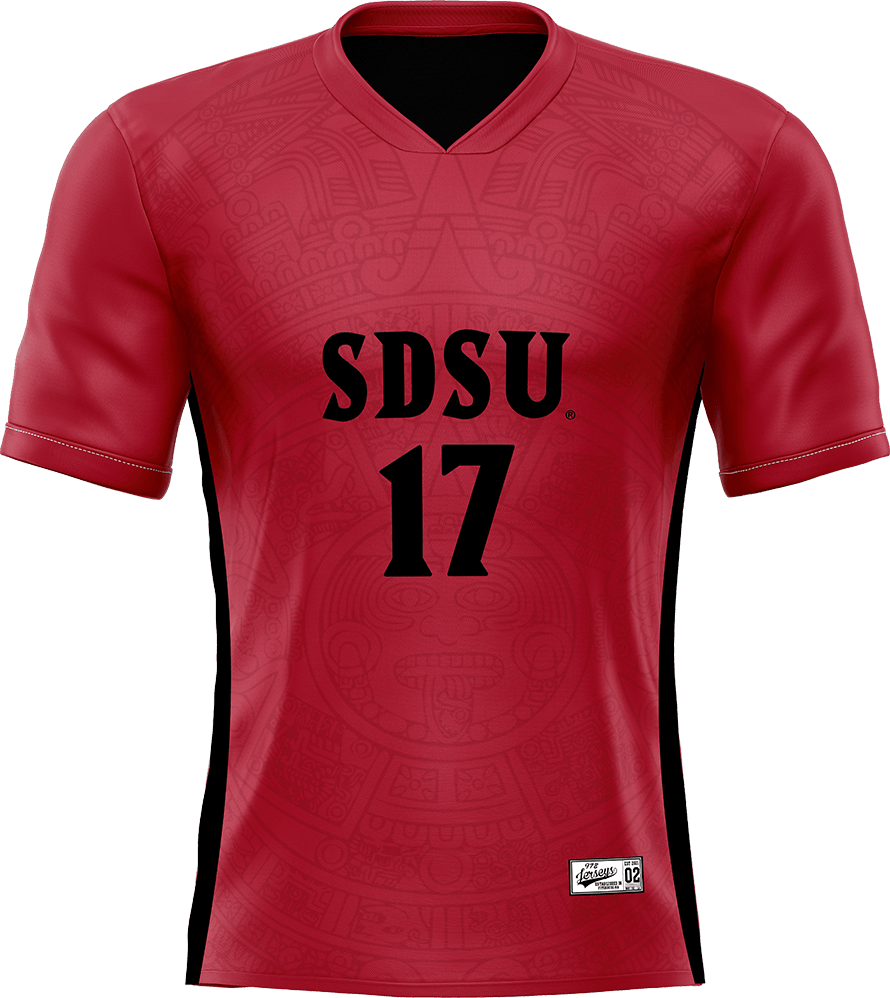 SDSU Red Soccer Jersey - Katie Senn