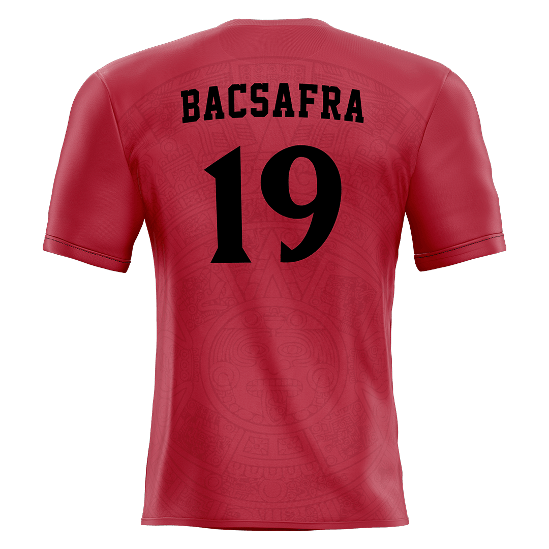 SDSU Red Soccer Jersey - Sofia Bacsafra