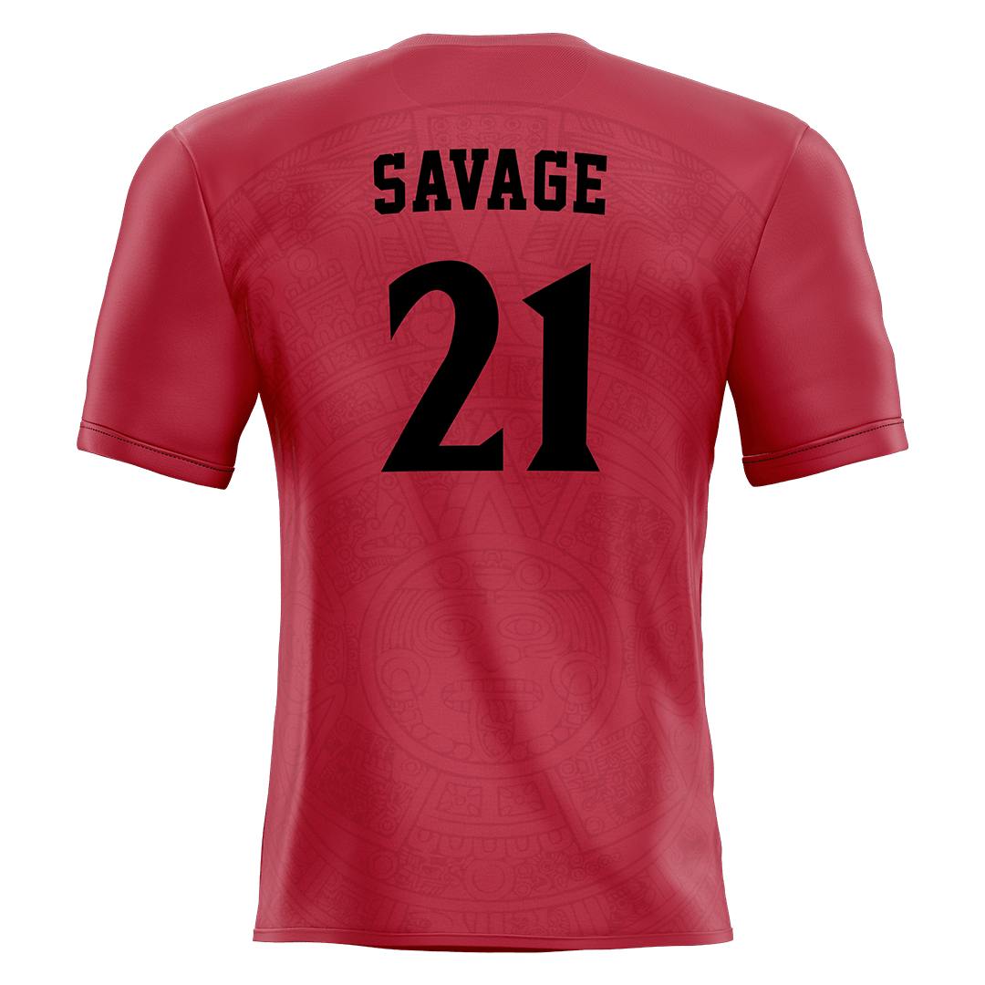 SDSU Red Soccer Jersey - Dori Savage