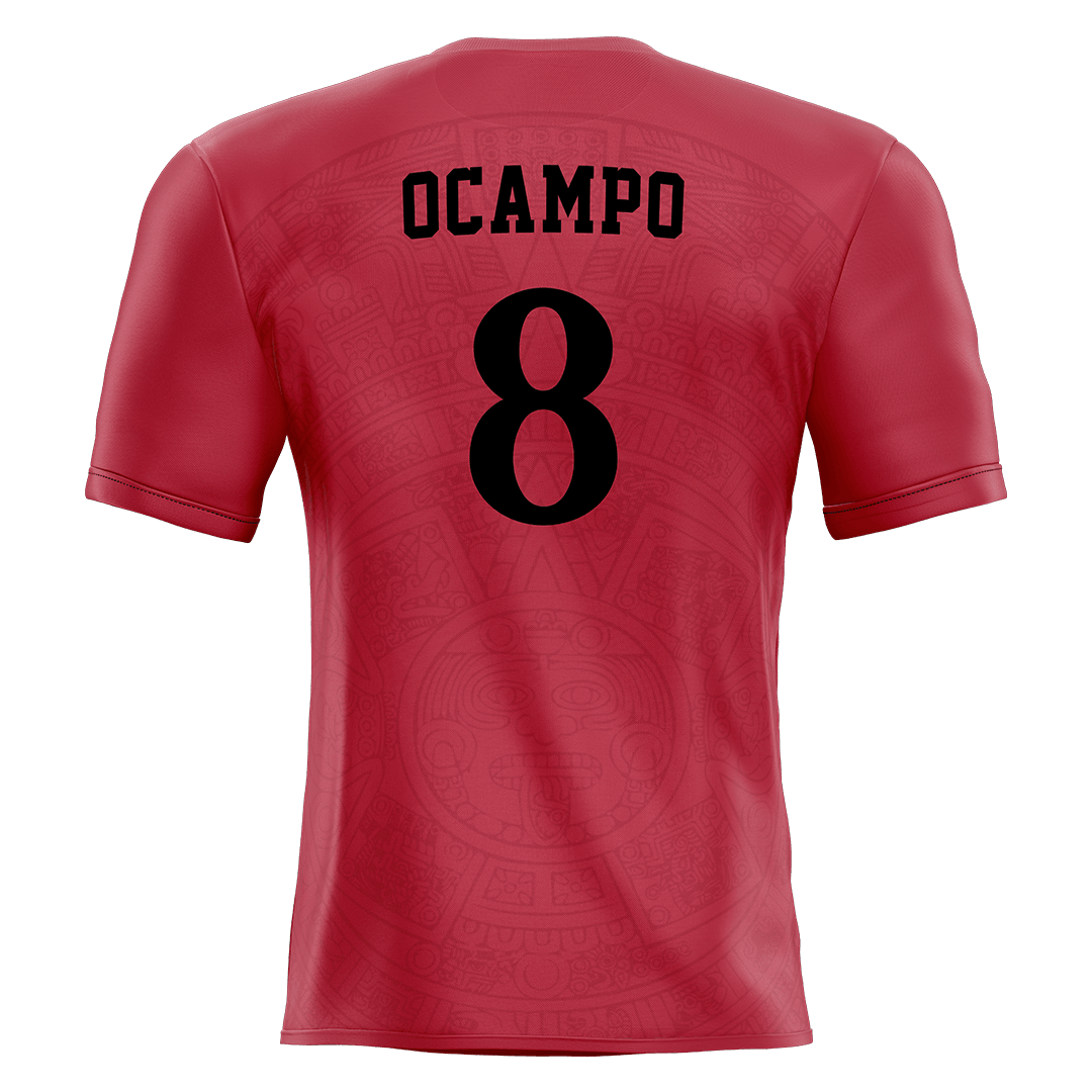 SDSU Red Soccer Jersey - Alexys Ocampo