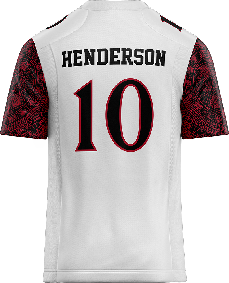 SDSU White Football Jersey - Ryan Henderson