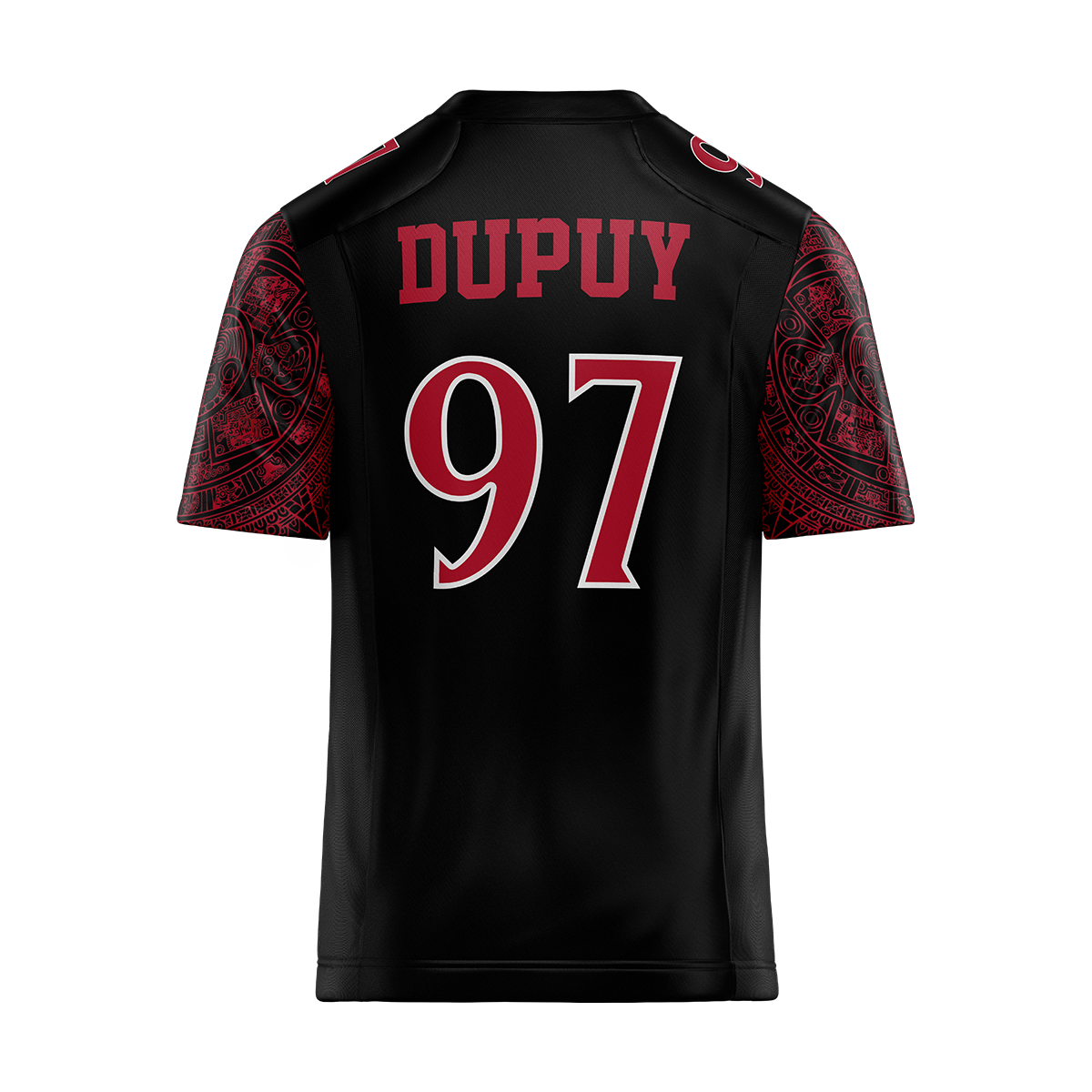 SDSU Black Football Jersey - Sidney Dupuy