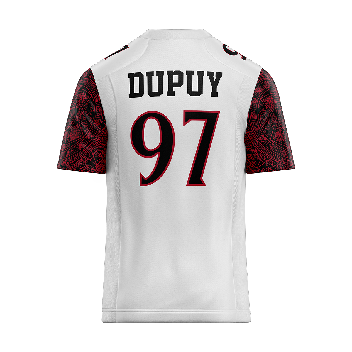 SDSU White Football Jersey - Sidney Dupuy