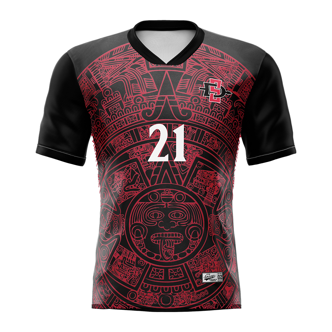 SDSU Black Soccer Jersey - Stephan Moreira