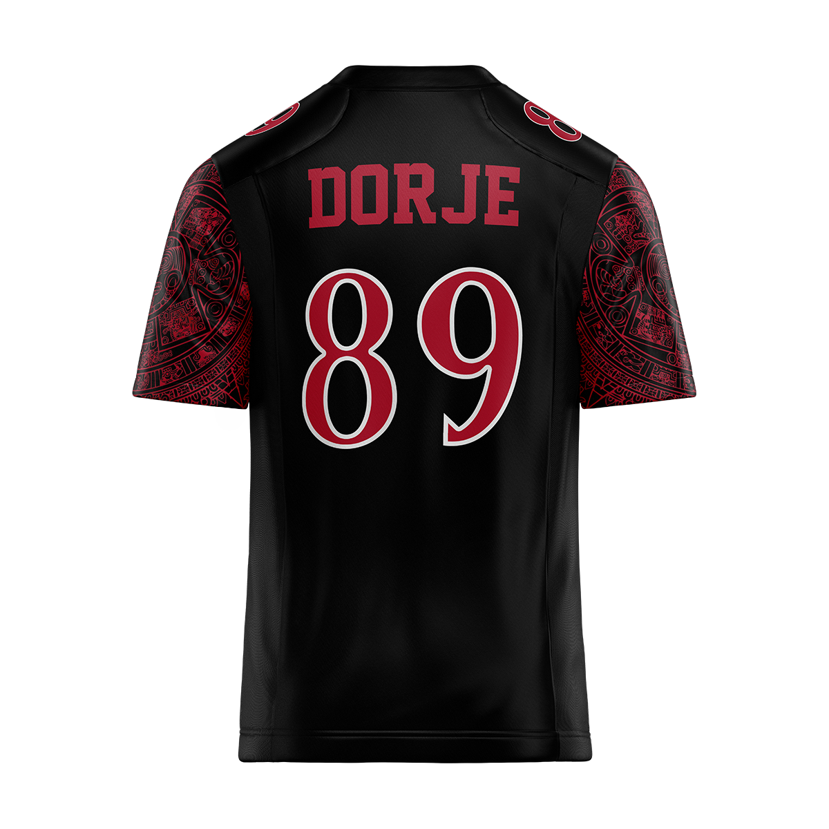 SDSU Black Football Jersey - Tashi Dorje