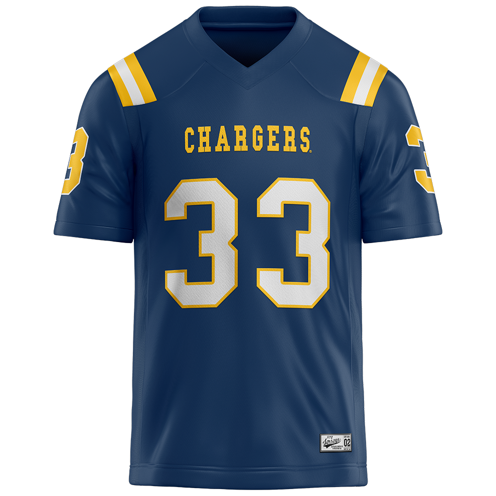 New Haven Blue Football Jersey - Thomas West