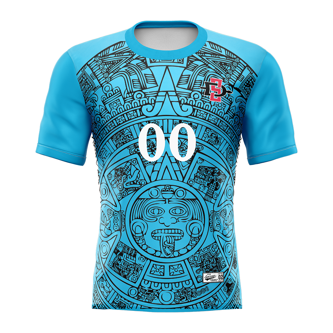 SDSU Blue Goalie Jersey - Trevor Wilson
