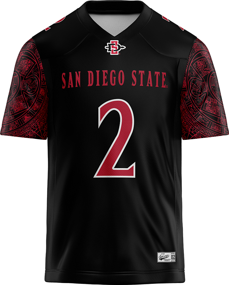 SDSU Black Football Jersey - Trey White