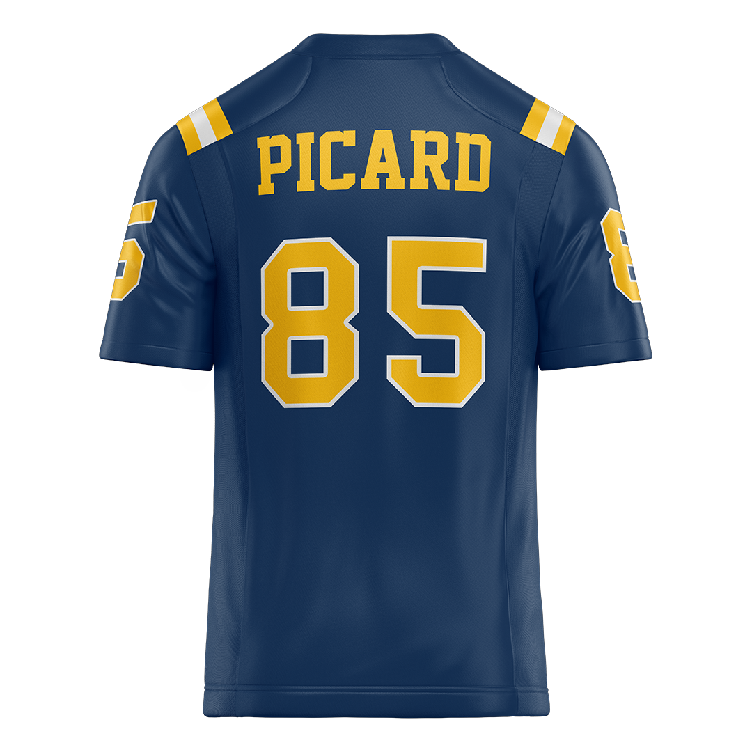 New Haven Blue Football Jersey - Andrew Picard