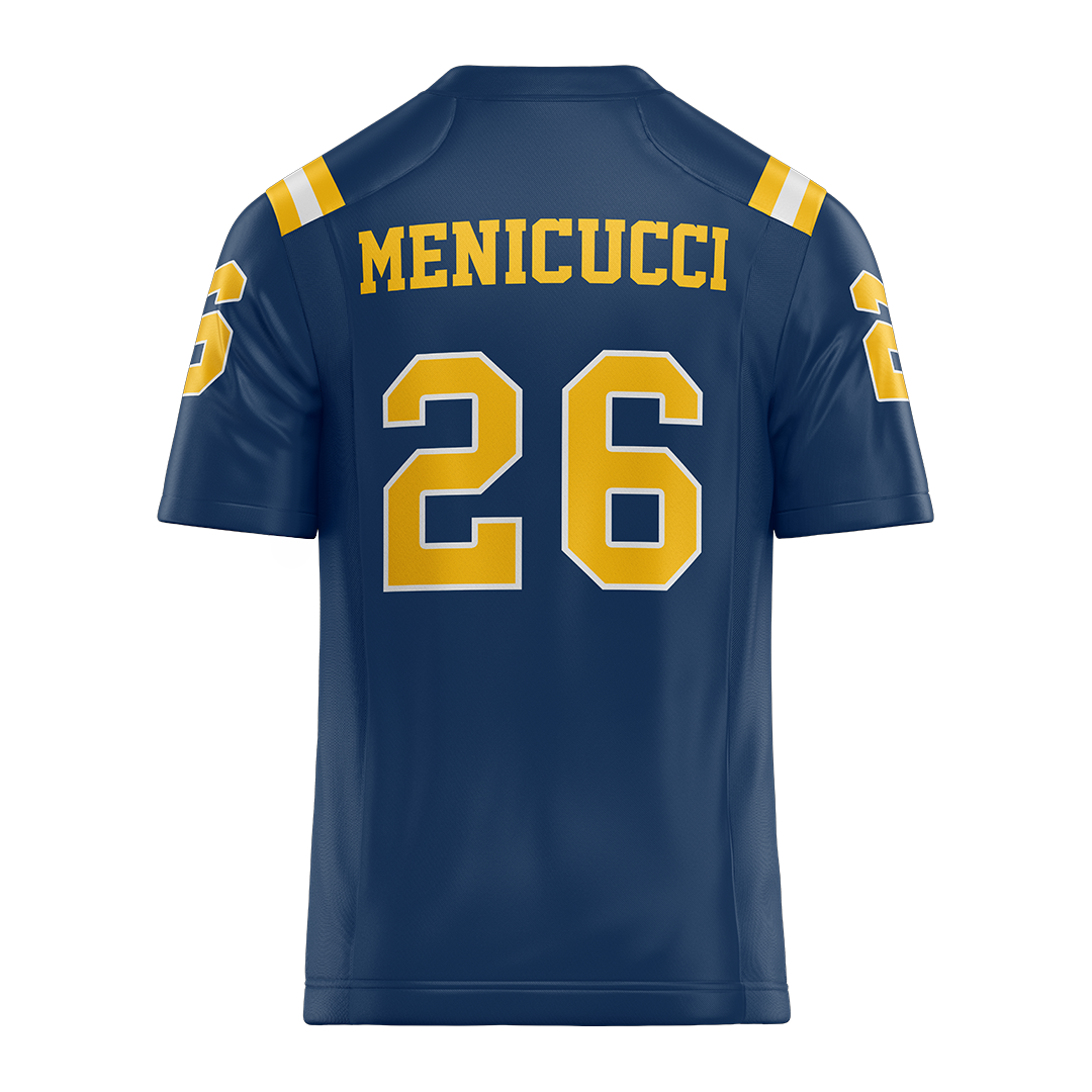 New Haven Blue Football Jersey - Emilio Menicucci