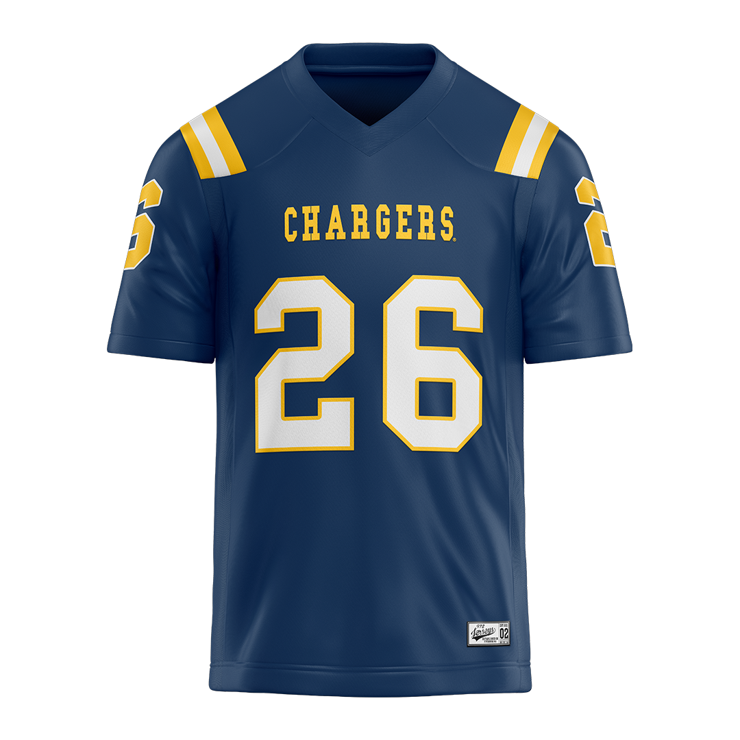 New Haven Blue Football Jersey - Emilio Menicucci