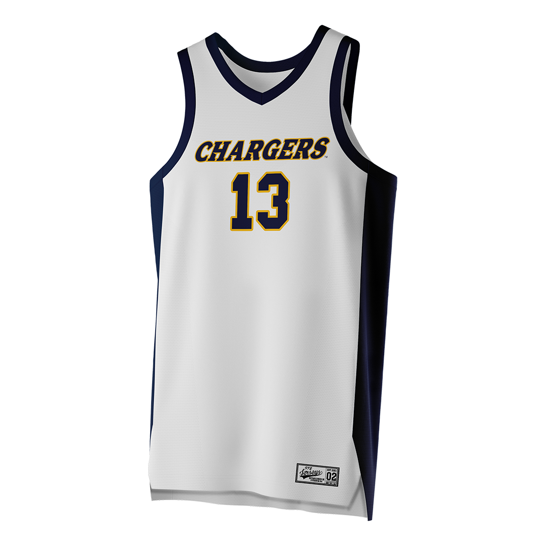 Men's New Haven White Basketball Jersey - John Oladipo