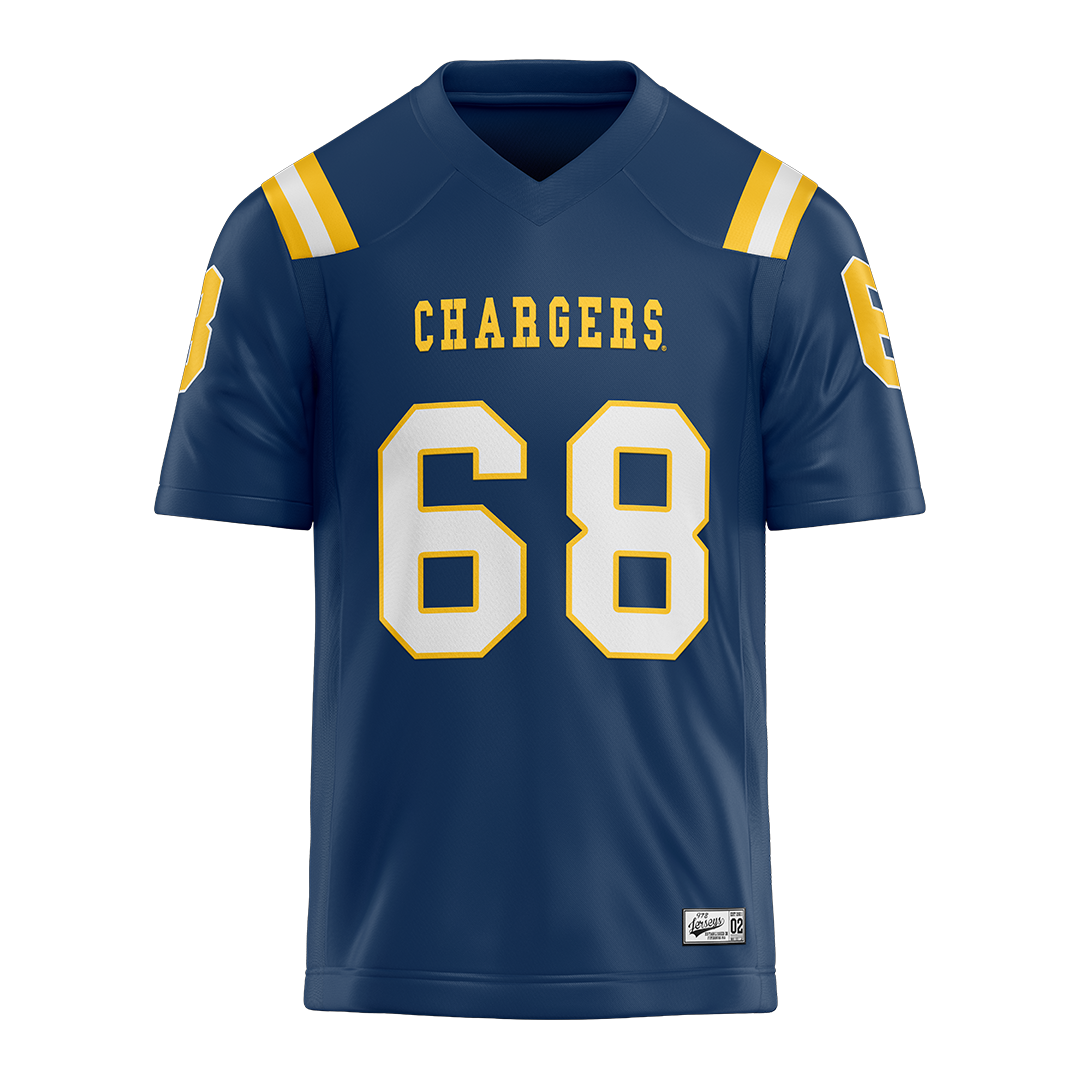 New Haven Blue Football Jersey - Mason Kerrigan