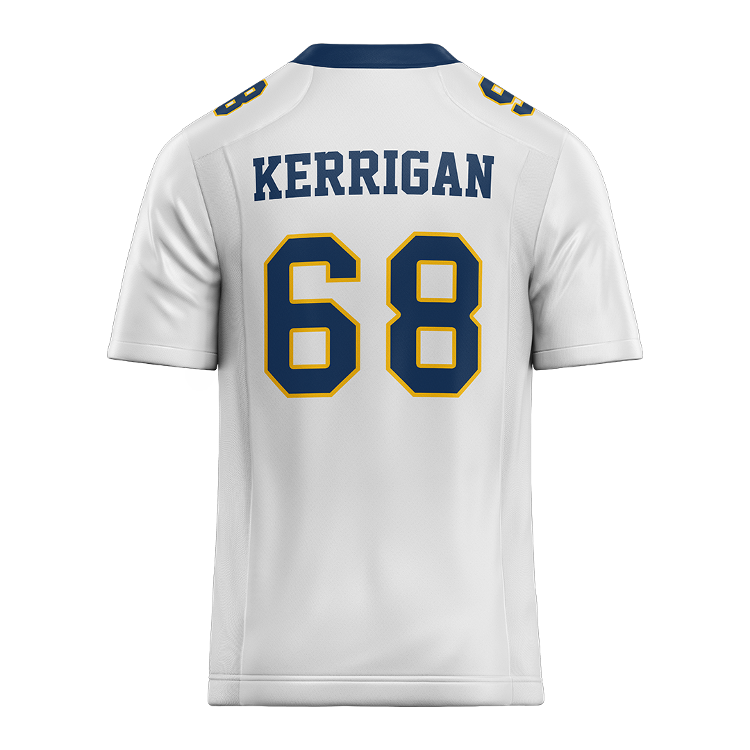 New Haven White Football Jersey - Mason Kerrigan