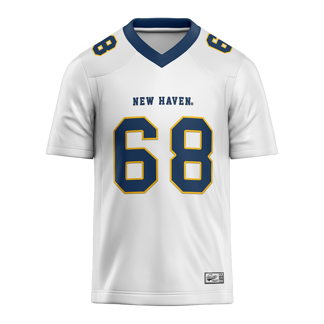 New Haven White Football Jersey - Mason Kerrigan